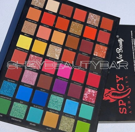Palette fards spicy vee beauty
