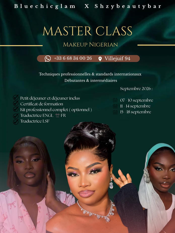 Masterclass Makeup Nigerian