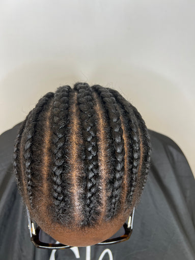 Coiffure protectrice (nattes ou vanilles)